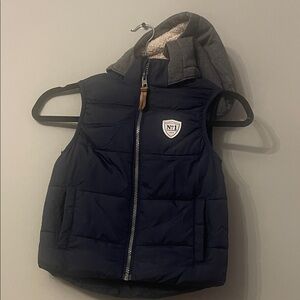H&M Dark Blue Kids Puffer Vest